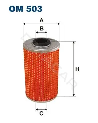 Масляный фильтр FILTRON OM503