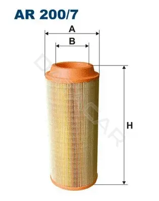 Воздушный фильтр FILTRON AR200/7