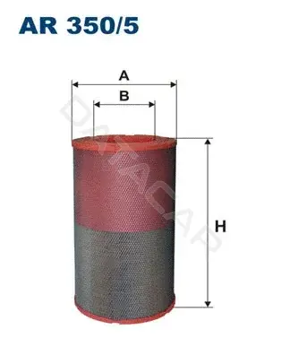 Воздушный фильтр FILTRON AR350/5