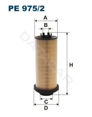 Топливный фильтр FILTRON PE975/2