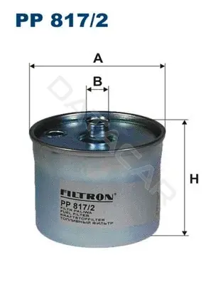 Топливный фильтр FILTRON PP817/2