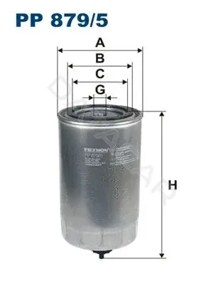 Топливный фильтр FILTRON PP879/5