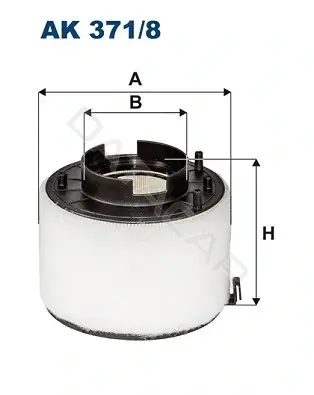 Воздушный фильтр FILTRON AK371/8
