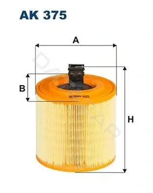 Воздушный фильтр FILTRON AK375