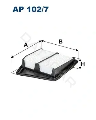 Воздушный фильтр FILTRON AP102/7