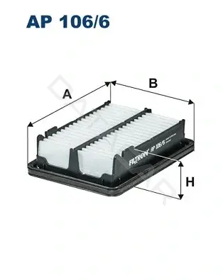 Воздушный фильтр FILTRON AP106/6
