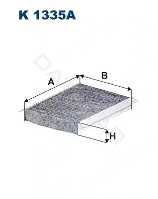 Фильтр салонный FILTRON K1335A