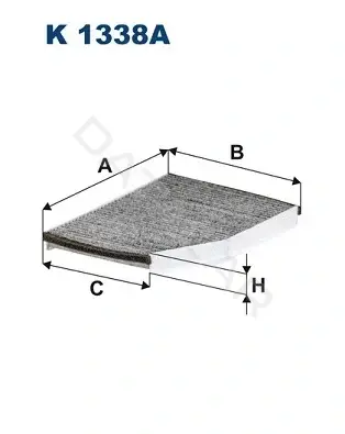 Фильтр салонный FILTRON K1338A
