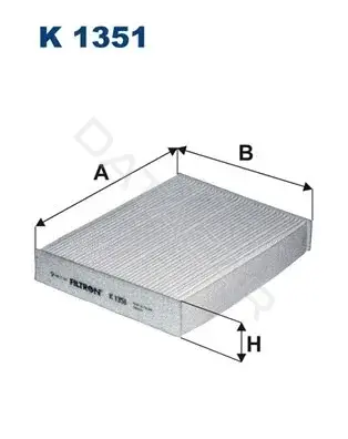 Фильтр салонный FILTRON K1351