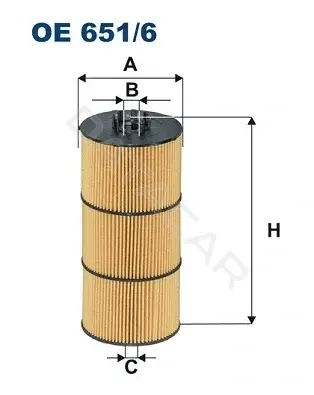 Масляный фильтр FILTRON OE651/6