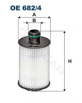 Масляный фильтр FILTRON OE682/4