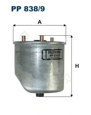 Топливный фильтр FILTRON PP838/9