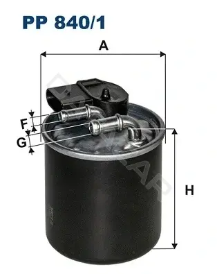 Топливный фильтр FILTRON PP840/1