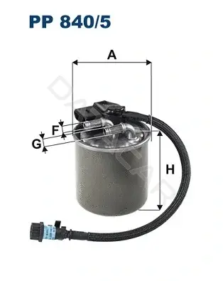 Топливный фильтр FILTRON PP840/5