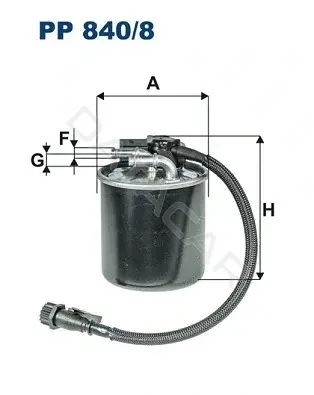 Топливный фильтр FILTRON PP840/8