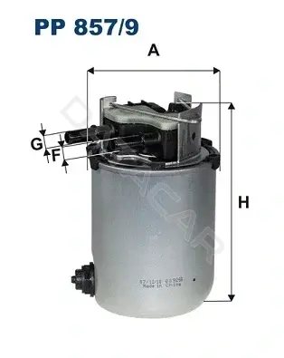 Топливный фильтр FILTRON PP857/9