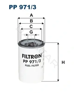 Топливный фильтр FILTRON PP971/3