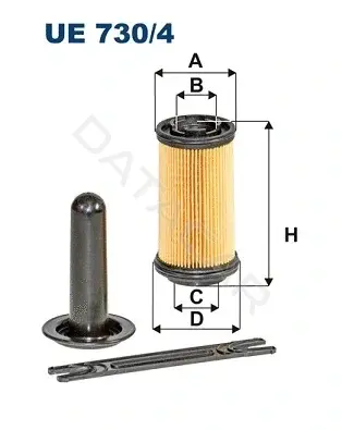 Фильтр карбамидный (adblue) FILTRON UE730/4