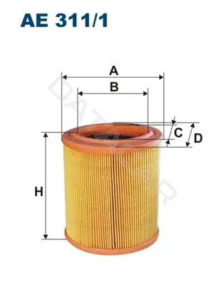 Воздушный фильтр FILTRON AE311/1