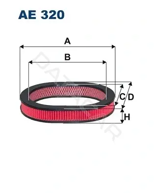 Воздушный фильтр FILTRON AE320