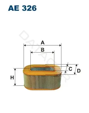 Воздушный фильтр FILTRON AE326