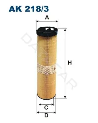 Воздушный фильтр FILTRON AK218/3