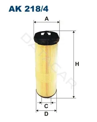 Воздушный фильтр FILTRON AK218/4