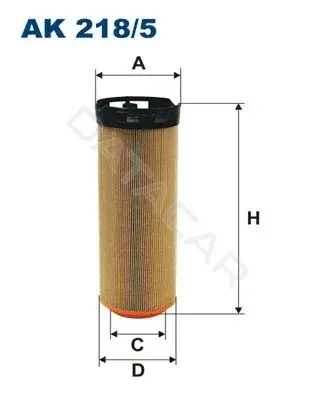 Воздушный фильтр FILTRON AK218/5