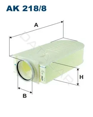 Воздушный фильтр FILTRON AK218/8