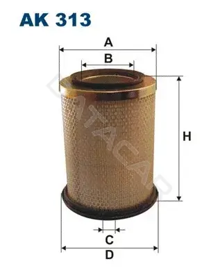 Воздушный фильтр FILTRON AK313