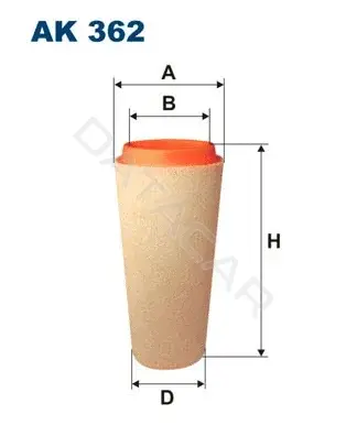 Воздушный фильтр FILTRON AK362