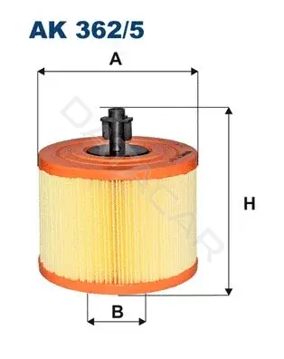 Воздушный фильтр FILTRON AK362/5