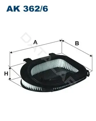 Воздушный фильтр FILTRON AK362/6