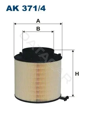 Воздушный фильтр FILTRON AK371/4