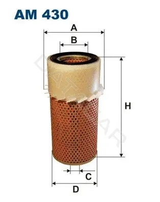Воздушный фильтр FILTRON AM430
