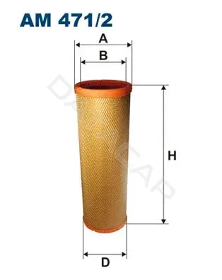Воздушный фильтр FILTRON AM471