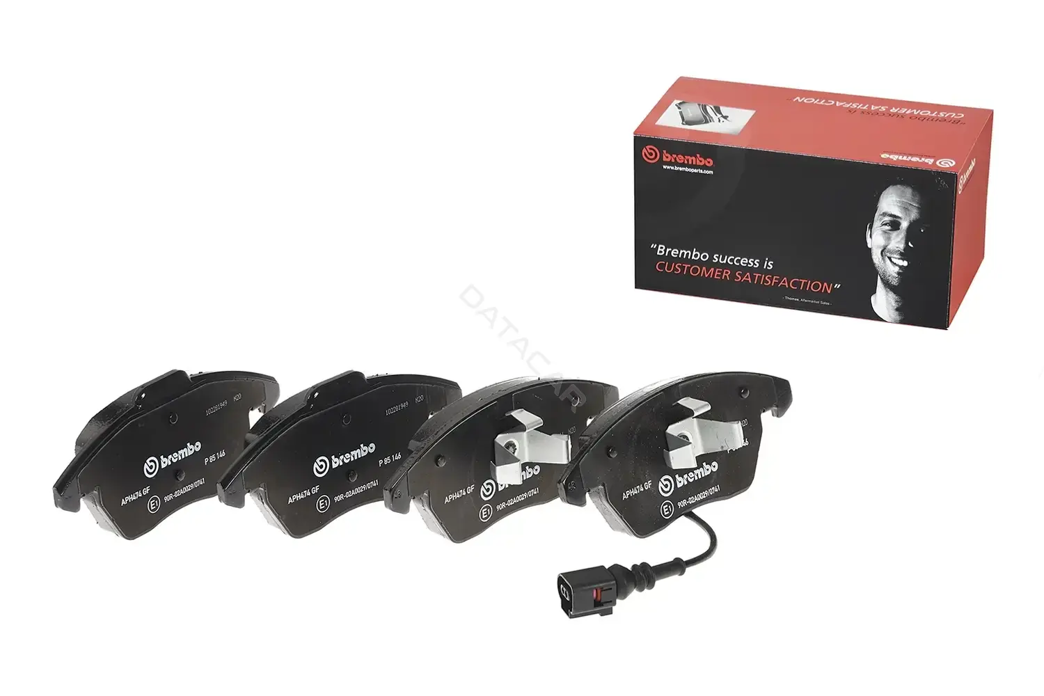 Тормозные колодки BREMBO P85146