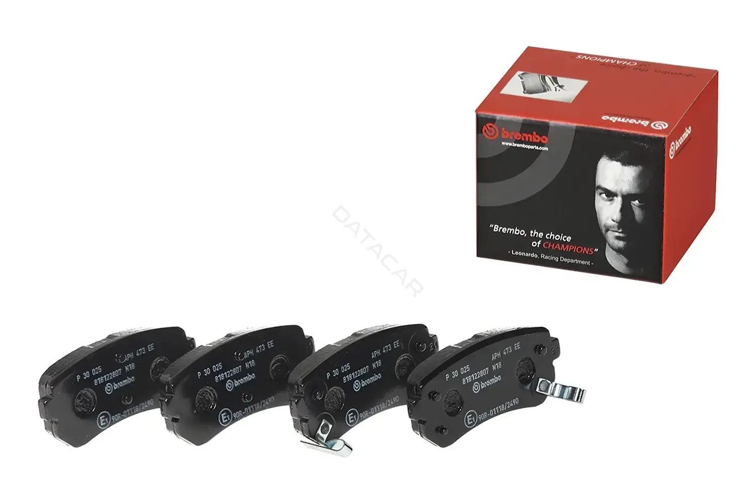 Тормозные колодки BREMBO P30025