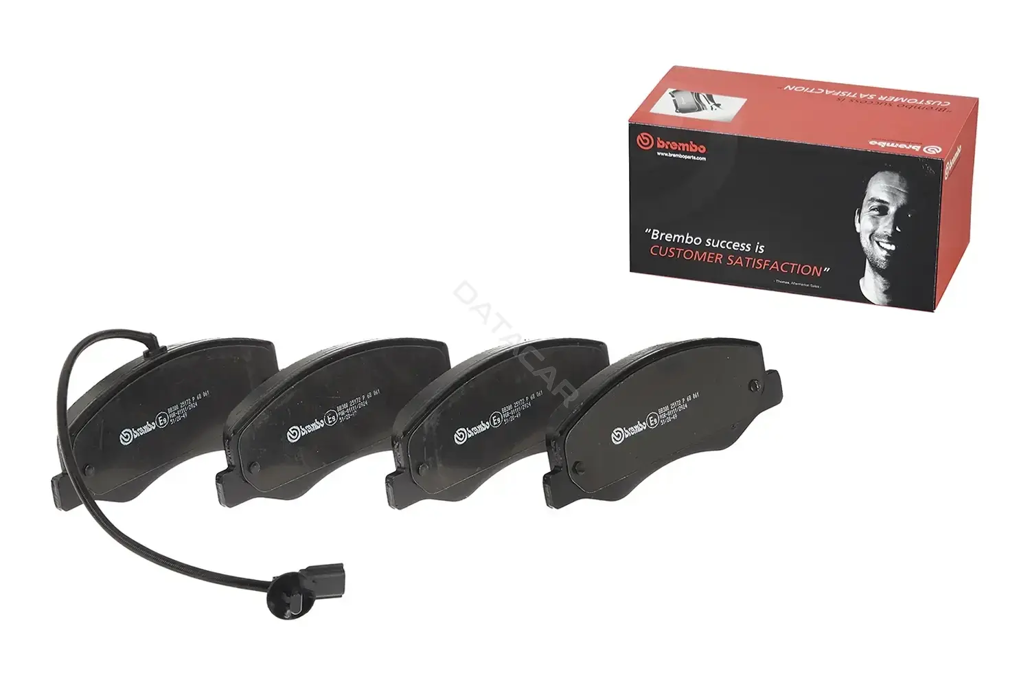 Тормозные колодки BREMBO P68061