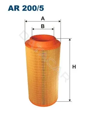 Воздушный фильтр FILTRON AR200/5