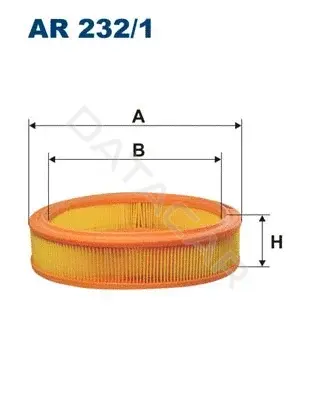 Воздушный фильтр FILTRON AR232/1