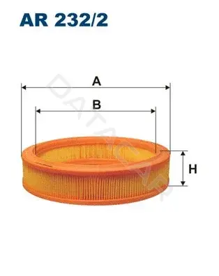 Воздушный фильтр FILTRON AR232/2