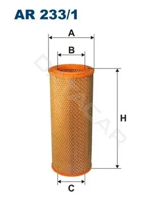 Воздушный фильтр FILTRON AR233/1