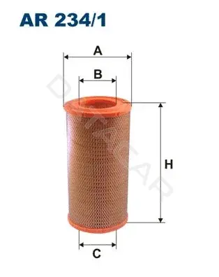 Воздушный фильтр FILTRON AR234/1