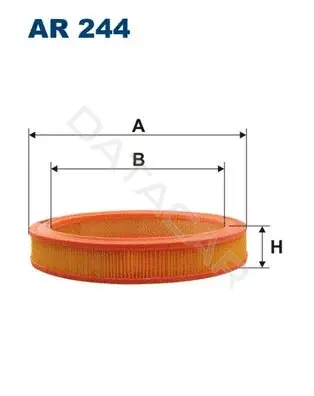 Воздушный фильтр FILTRON AR244