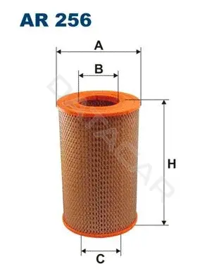 Воздушный фильтр FILTRON AR256