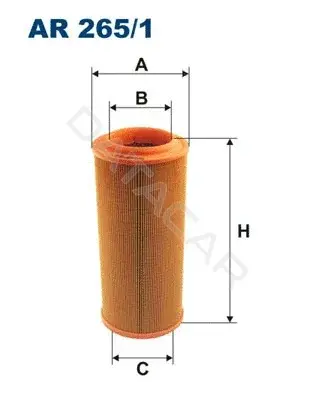 Воздушный фильтр FILTRON AR265/1