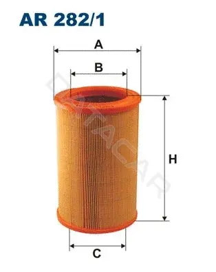 Воздушный фильтр FILTRON AR282/1