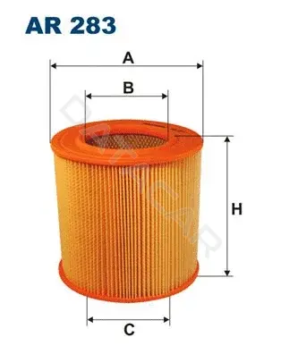 Воздушный фильтр FILTRON AR283
