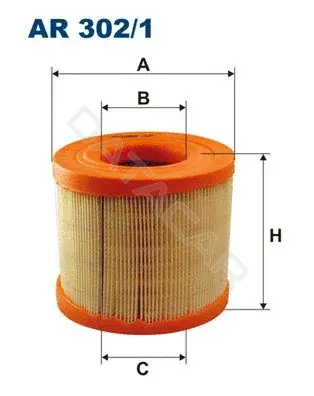 Воздушный фильтр FILTRON AR302/1